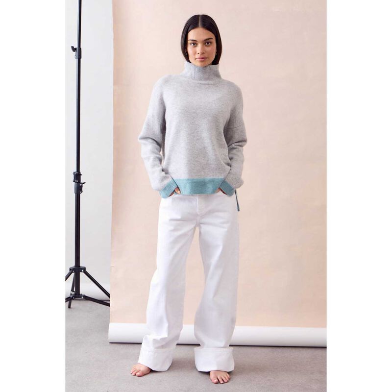 Mia Fratino Tessa Mock Neck image number 2